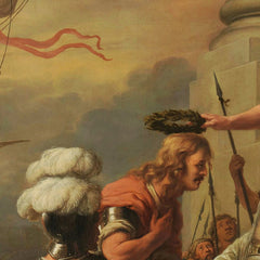 Aeneas Crowning Cloanthus by Ferdinand Bol - 0_66fa5e258213847b6f3578ab