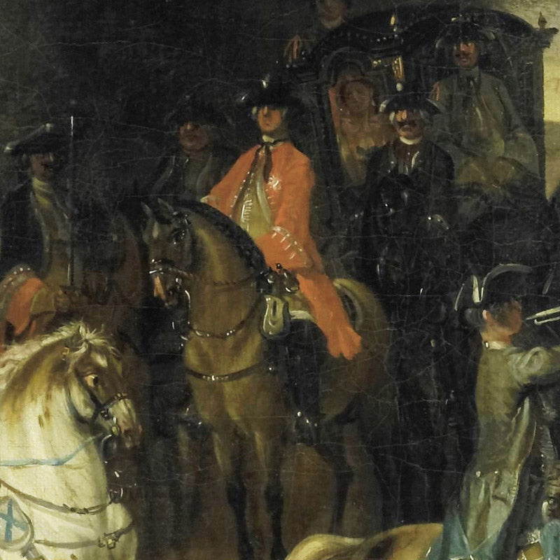 Inspection of a Cavalry Regiment by Cornelis Troost - 0_66fc7b178213847b6f3579e0