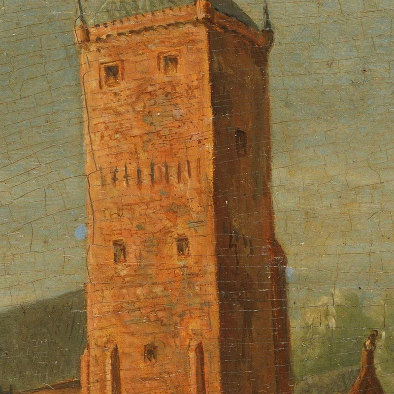 Batestein Castle near Vianen by Jan Jacob Teyler van Hall - 0_66fdb67a8213847b6f357aa8