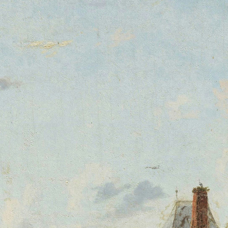 Loenersloot Castle on the Angstel by Jan van der Heyden - 0_66fdcd088213847b6f357b4e