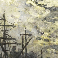 Rotterdam in the Moonlight by Johan Barthold Jongkind - 0_66fdce058213847b6f357b5c