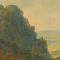 Mountainous Landscape with Farm by Herman Saftleven - 0_66fe3ce88213847b6f357b80