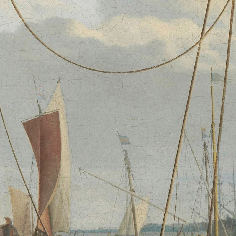 The IJ near Amsterdam by Ludolf Bakhuysen - 0_66fe62da8213847b6f357bba