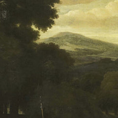 Landscape with Hunters by Jacob Esselens - 0_66fe7c3f8213847b6f357bf6