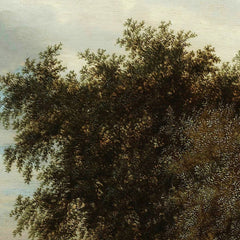 River Landscape with Ferry by Salomon van Ruysdael - 0_66fe7f8a8213847b6f357c06