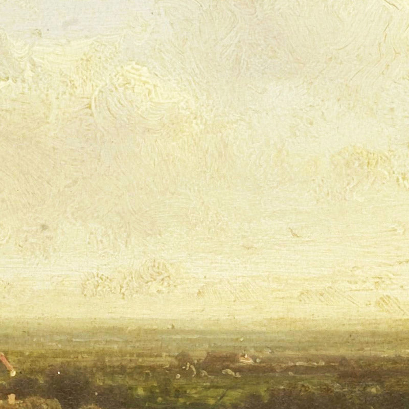 Distant View with a Village by Pieter Lodewijk Francisco Kluyver - 0_66fe837f8213847b6f357c21