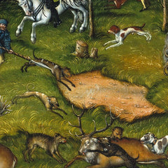 Hunting near Hartenfels Castle by Lucas Cranach - 0_671034b5762cab4eff787133