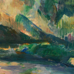 The Brook by Paul Cezanne - 0_67103725762cab4eff787159