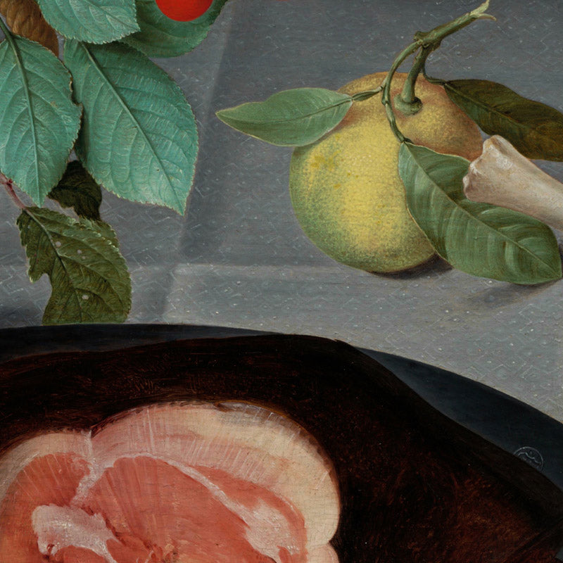 Still Life with Meat, Fish, Vegetables, and Fruit by Jacob van Hulsdonck - 0_6710397c762cab4eff787184