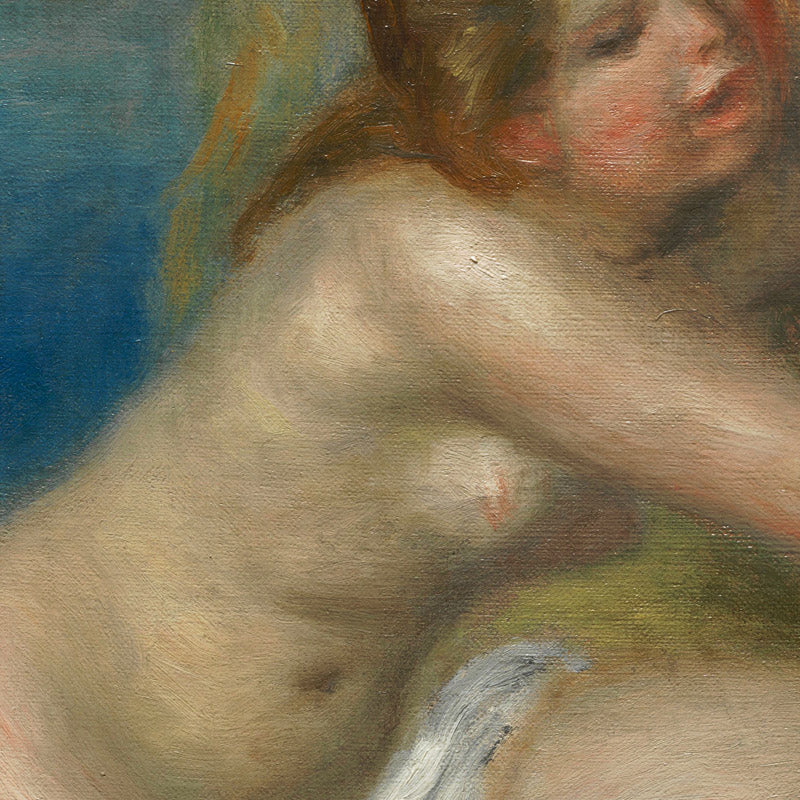 Bathers Playing with a Crab by Auguste Renoir - 0_67103ab8762cab4eff787197