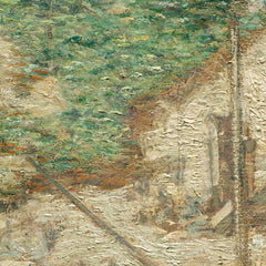 The Building of the Dam by Julian Alden Weir - 0_67103b85762cab4eff7871a6