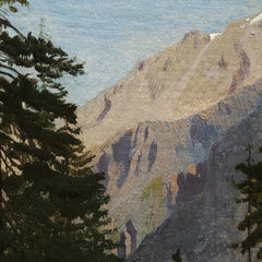Alpine Landscape:  The Handegg, Switzerland by Jean-Léon Gérôme - 0_67103eb1762cab4eff7871cd