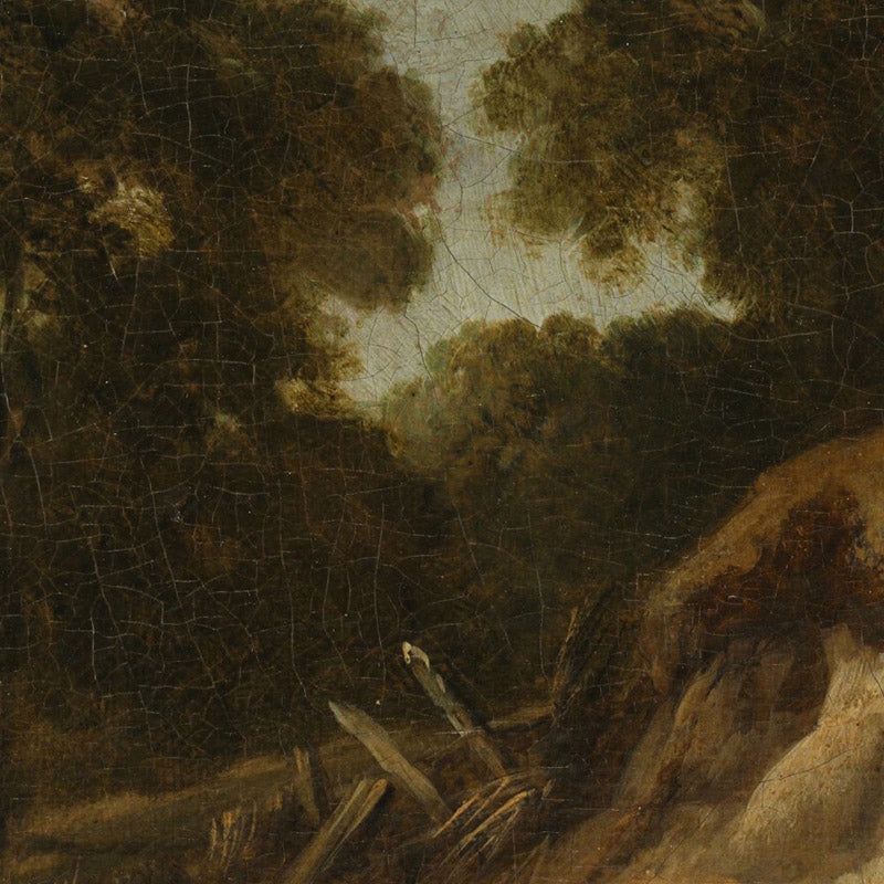Landscape with Hunters by Jan Wijnants - 0_671040b0762cab4eff7871e0