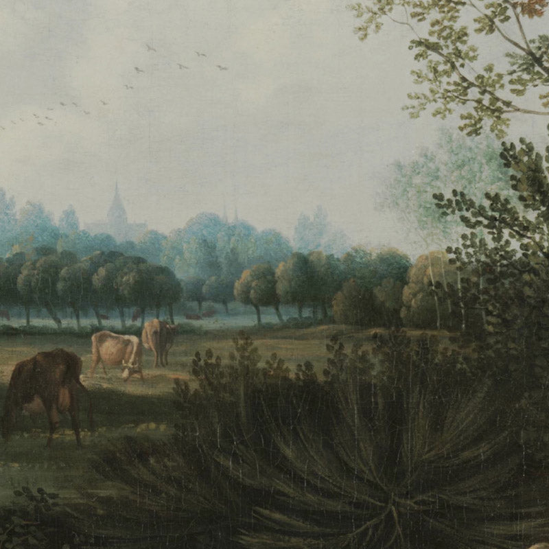 Peasants Crossing a Stream by Jan Siberechts - 0_67104224762cab4eff7871f4