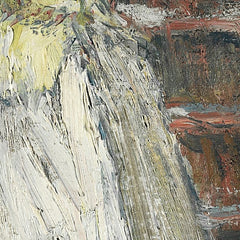 Sweeping Snow by Childe Hassam - 0_6710afa6762cab4eff78727a