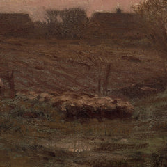 Landscape (Sheep in the Valley) by Dwight William Tryon - 0_67163e253d19ba02d72073e2