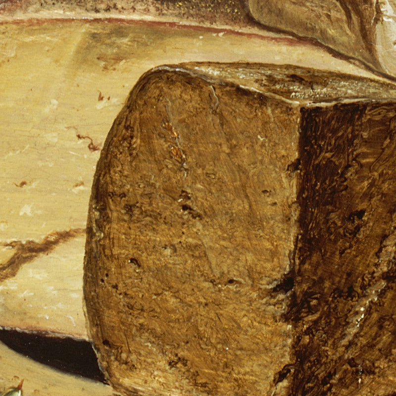 Still Life with Cheeses, Artichoke, and Cherries by Clara Peeters - 0_6716452f3d19ba02d7207429