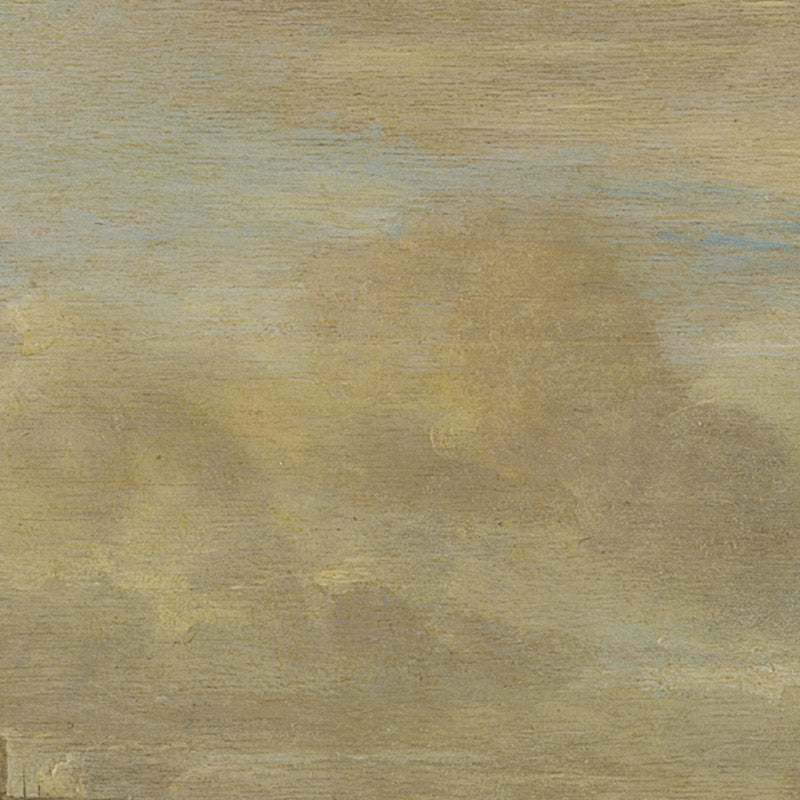 Frozen River with a Footbridge by Aert van der Neer - 0_6716453b3d19ba02d720742a