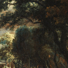 Landscape with a Footbridge by Meindert Hobbema - 0_671645d43d19ba02d7207431