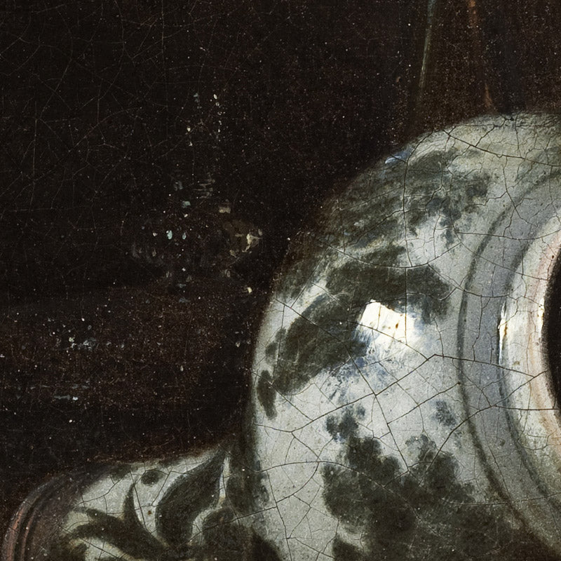 Still Life with a Porcelain Vase, Silver-gilt Ewer, and Glasses by Willem Kalf - 0_671646193d19ba02d720743d