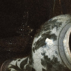Still Life with a Porcelain Vase, Silver-gilt Ewer, and Glasses by Willem Kalf - 0_671646193d19ba02d720743d