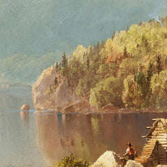 Autumn Morning on the Potomac by William Louis Sonntag - 0_6716535f79e456cb766b9099