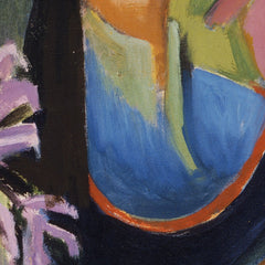 Maryli (Young Woman with Bouquet of Carnations) by Ernst Ludwig Kirchner - 0_671653a579e456cb766b909f