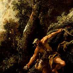 Landscape with the Temptation of Christ by Alessandro Magnasco - 0_6716557479e456cb766b90b5