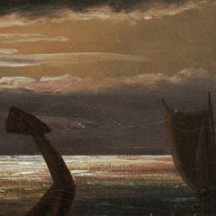 Mother and Child by the Sea by Johan Christian Dahl - 0_67312cc012f9211d49d3d742