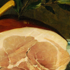 Still Life with Ham by Philippe Rousseau - 0_6731366f12f9211d49d3d7a3