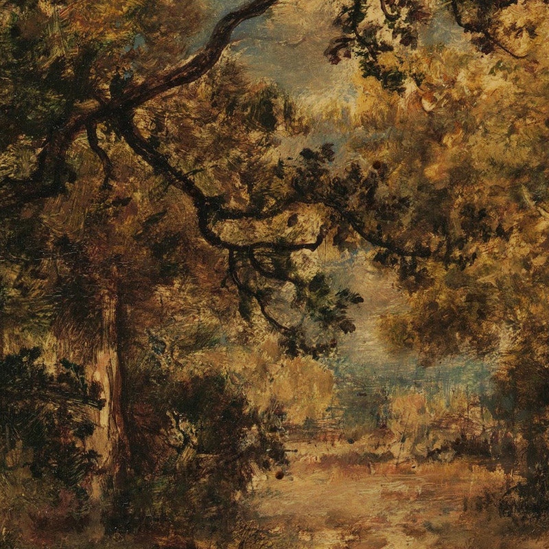 A Vista through Trees: Fontainebleau by Narcisse-Virgile Diaz de la Peña - 0_6732299612f9211d49d3d825