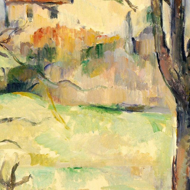 Trees and Houses Near the Jas de Bouffan by Paul Cézanne - 0_67322afc12f9211d49d3d83e