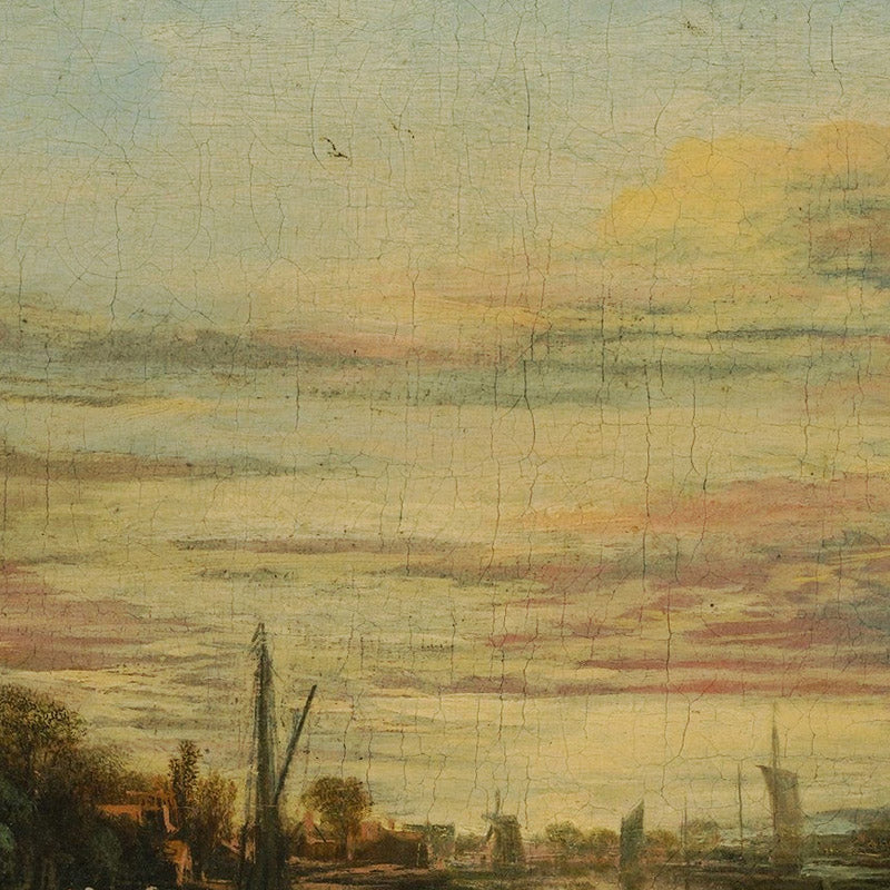 Landscape at Sunset by Aert van der Neer - 0_67335d4d12f9211d49d3d935