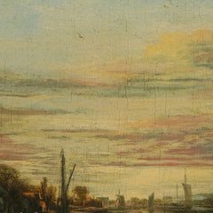 Landscape at Sunset by Aert van der Neer - 0_67335d4d12f9211d49d3d935