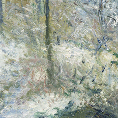 Rabbit Warren at Pontoise, Snow by Camille Pissarro - 0_67390697746ff704b89f8808