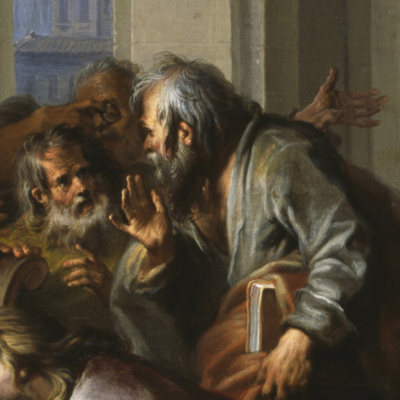 Christ Washing the Feet of His Disciples by Nicolas Bertin - 0_67390737746ff704b89f8827