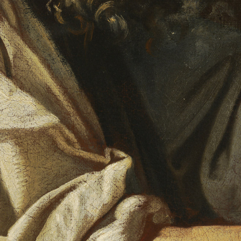 Old Man Lighting a Pipe by Johann Carl Loth - 0_67390c12746ff704b89f88bf