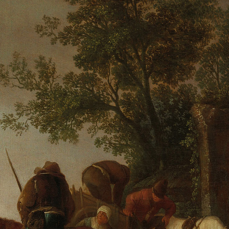 Travellers Halting at an Inn by Isaac van Ostade - 0_67392f5a746ff704b89f8936