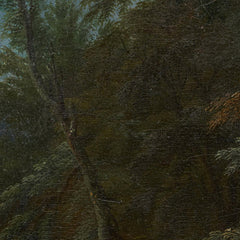 Forest landscape "Evening" by Maximilian Joseph Schinnagl - 0_673ca7b75e0c5e198f5ec5d0