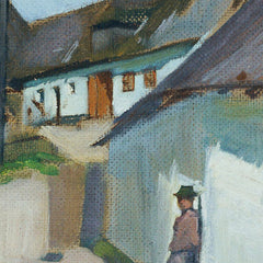 Village street by Josef Wawra - 0_673cb1375e0c5e198f5ec617