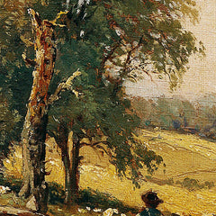 Hungarian Landscape with Watering Hole by Theodor von Hörmann - 0_673cb63a5e0c5e198f5ec624