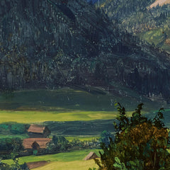 The Dachstein from the Sophien Double View near Ischl by Ferdinand Georg Waldmüller - 0_673cbbee5e0c5e198f5ec646