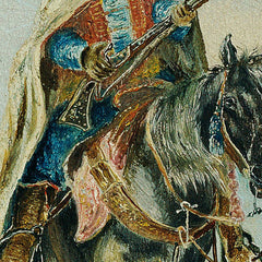 Bedouin on Horseback by Franz Josef Georg Illem - 0_673cbd205e0c5e198f5ec659