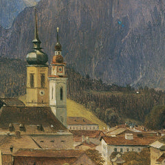Berchtesgaden with the Watzmann by Johann Fischbach - 0_673cc00d5e0c5e198f5ec663