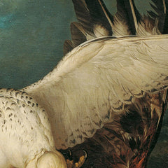 A red kite defeated by Icelandic falcons by Philipp Ferdinand de Hamilton - 0_673cc0165e0c5e198f5ec666