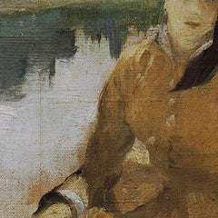At the Water by Eva Gonzalès - 0_673cc1e35e0c5e198f5ec679