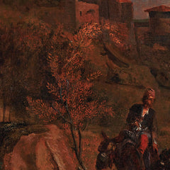 Autumn Landscape with Ford and Cattle Drive by Hans Johann Baptist Graf - 0_673cd9f15e0c5e198f5ec6aa