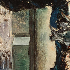 Girl at a Window on St. Mark's Square, Feeding Pigeons by Anton Romako - 0_673cda2d5e0c5e198f5ec6b1