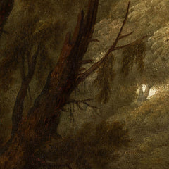Forest landscape with water on the left by Maximilian Joseph Schinnagl - 0_673cddfd5e0c5e198f5ec6ec