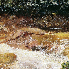 Mountain stream in Ramsau by Emil Jakob Schindler - 0_673db71c5e0c5e198f5ec744